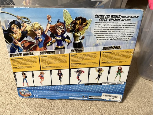 2016 DC Super Hero Girls 4 Dolls Action Training Collection 4 Pack Imperfect Pac - Picture 3 of 10