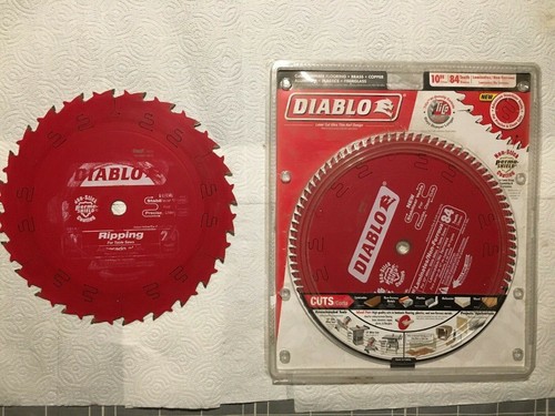 2 Diablo Saw Blades Bl10\