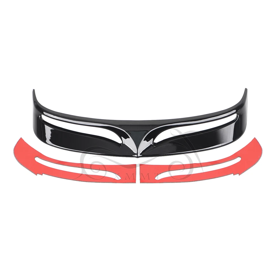 Black Rear Fender Edge Trim Tip Trailing For Harley Fatboy Lo FLSTF FLSTFB 07-17 Foto 4 de 4