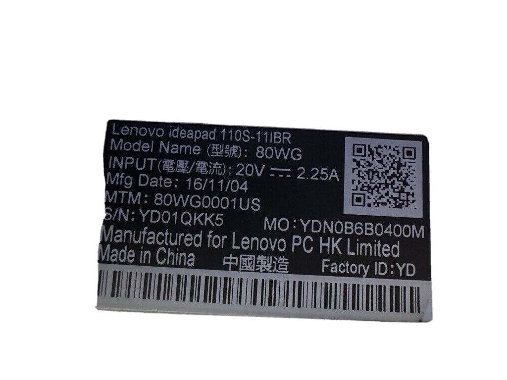 Lenovo IdeaPad 110s - 11IBR | eBay