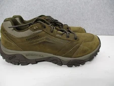 Merrell Moab Adventure Brown Leather Hiking Shoes Mens Sz 11.5