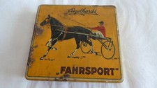Antike Blechdose 20 Fahrsport Cigaretten Leopold Engelhardt Bremen Reiter Pferd