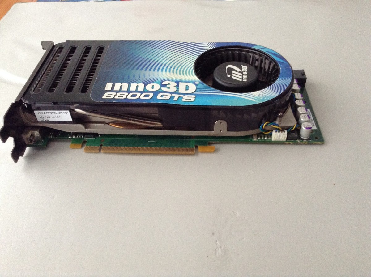 Graphics Cards Inno3d 8800 Gt Inno3d Geforce 8800 Gt Graphics Card Geforce  8000 Gt Inno3D Nvidia