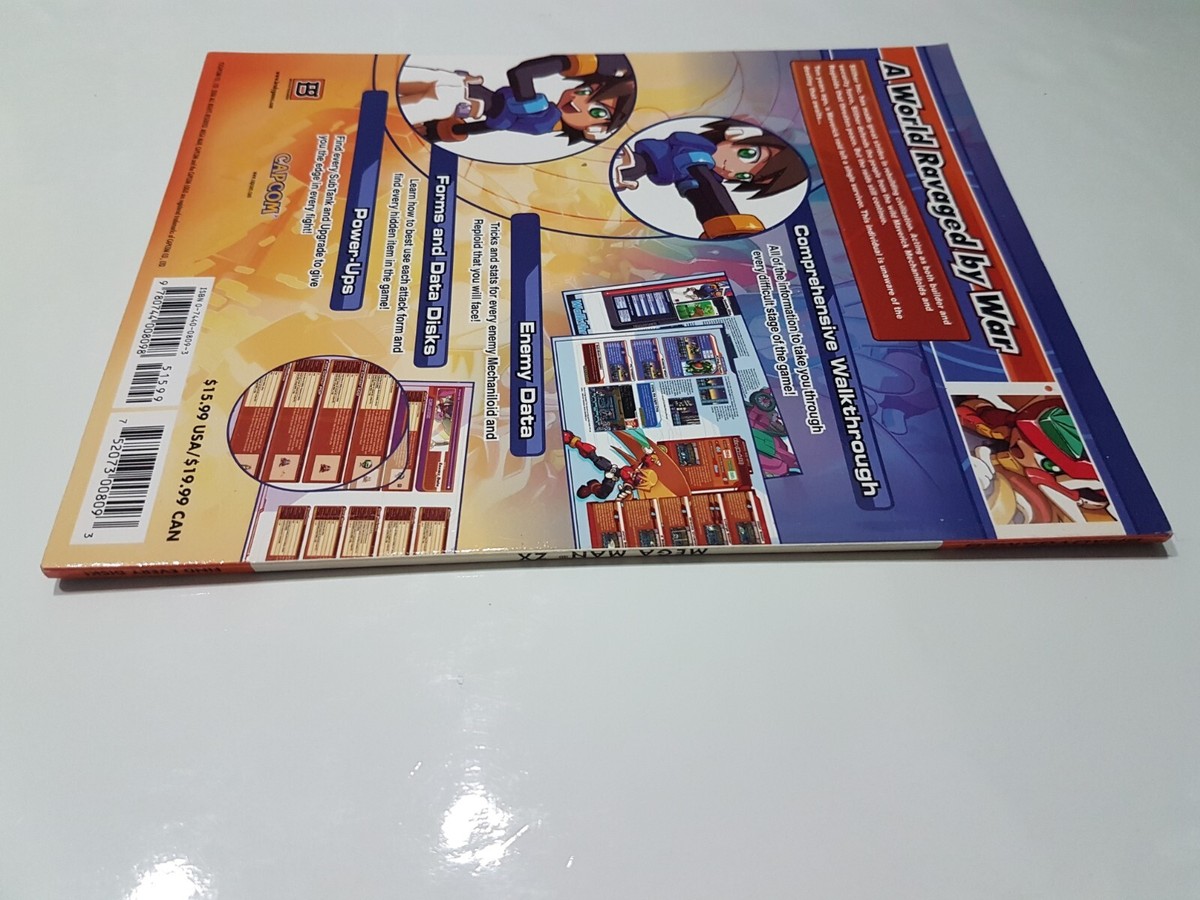 Mega Man ZX Brady Games Official Strategy Guide Nintendo DS | eBay