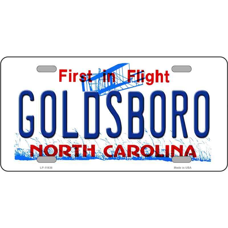 Goldsboro North Carolina Novelty License Plate Tag LP11836 eBay