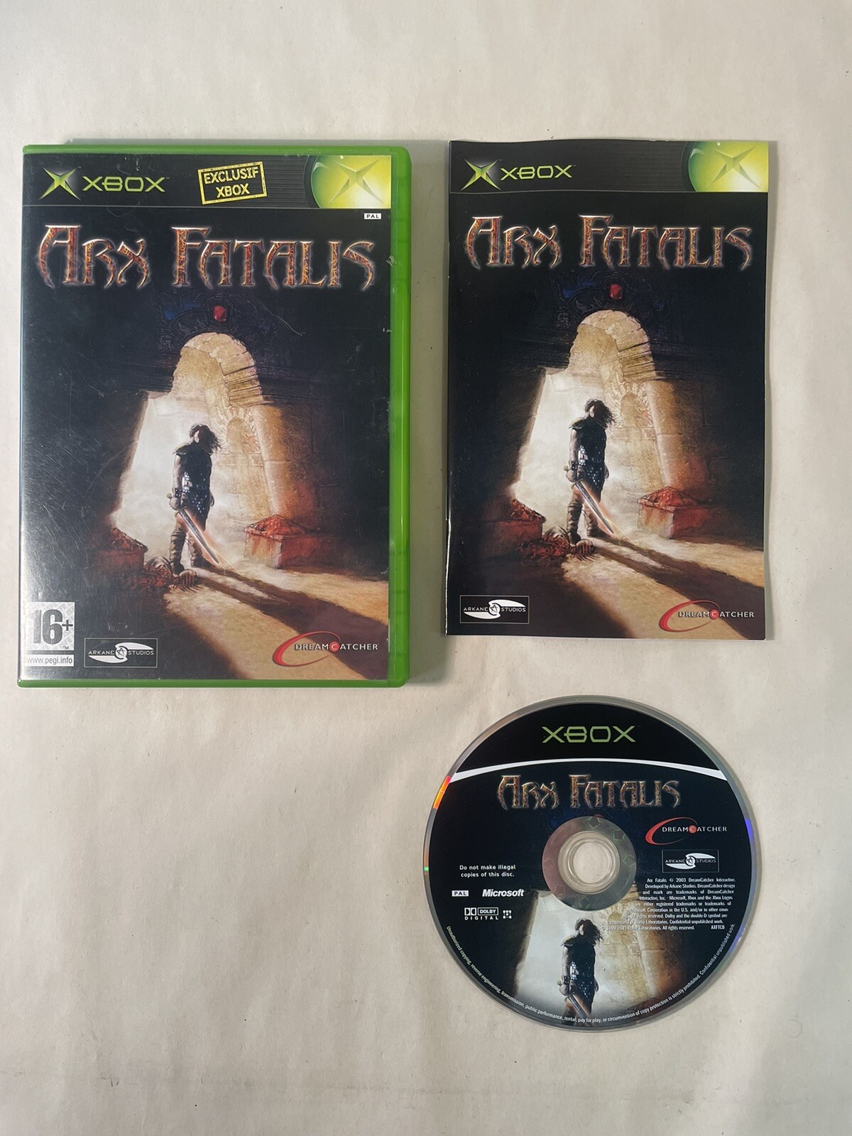 Jeu Xbox Arx Fatalis - Éditeur Rare - NEUF Et Rare
