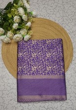 Designer Sari Bollywood Bridal Silk Saree Blouse South Indian Party Wear Saree