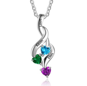 sterling silver mothers necklace