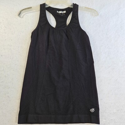 Forever 21 Tank Top Women Size S Black Activewear Workout