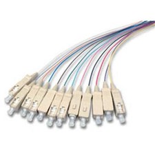 Techly Professional Set 12 Pigtail SC 50/125µ, OM4