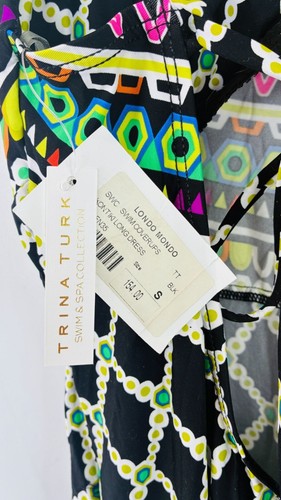 NWT Trina Turk Kon Tiki Long Dress Swim Coverup Sz Small - Picture 9 of 14