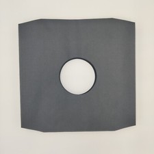 12" Black Paper Inner Record Sleeves Vinyl Protection x 50