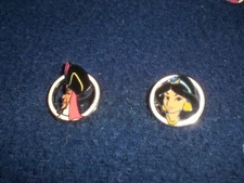 Disney 2024 PALM Mini Micro Mystery Aladdin JASMINE & JAFAR  LE 300 Pin Set