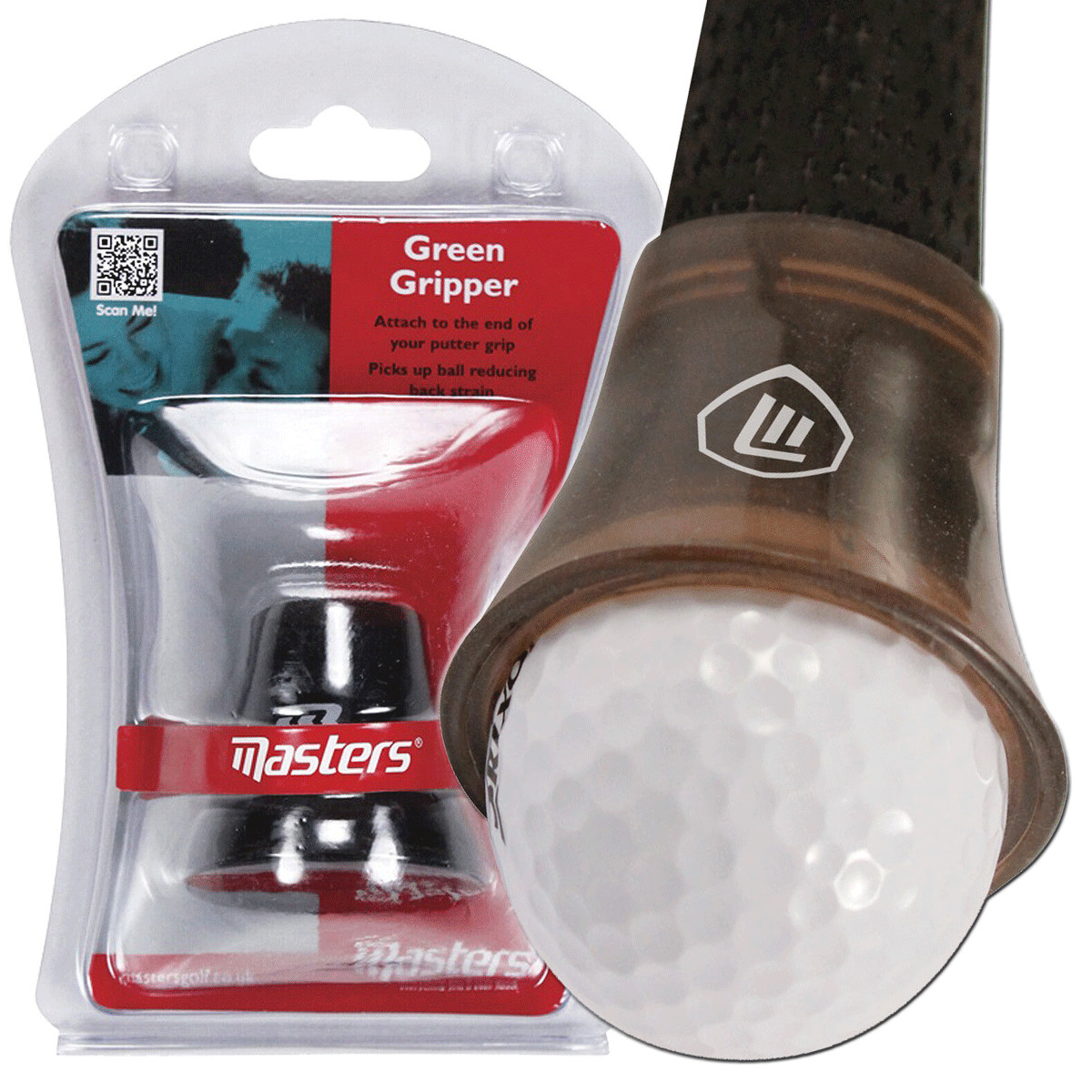 MASTERS GOLF GREEN GRIPPER / BACK SAVER / GOLF BALL GRIPPER / BALL PICK UP