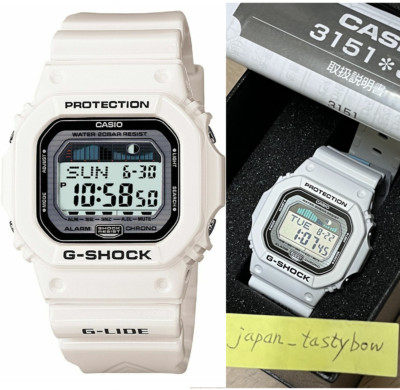 【美品】G-SHOCK GLS-5600CL-7JF CASIO G-Shock Square 'Sky Blue' GLS-5600CL-7