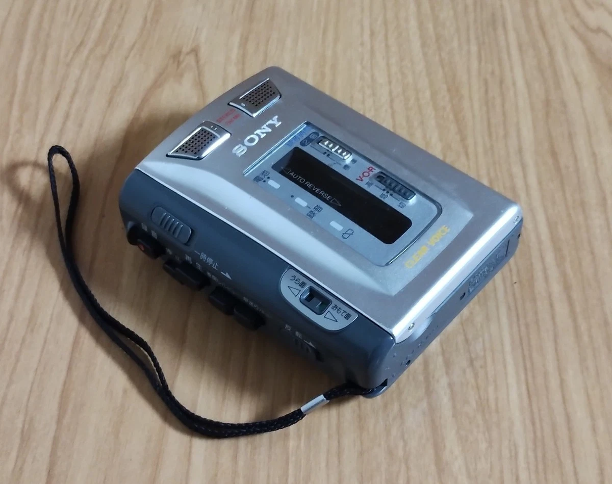 【超希少未開封品】ステレオカセットレコーダー SONY TCS-60 Sony TCS-60 Stereo Cassette Recorder Player Portable Walkman Japan