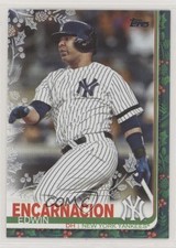 2019 Topps Holiday WalMart Mega Box Metallic Snowflake Edwin Encarnacion 0l4h