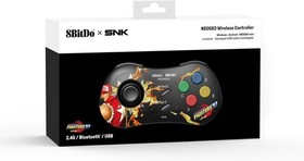 8Bitdo Terry Bogard Style SNK Neo Geo CD Bluetooth Controller, Compatible with W