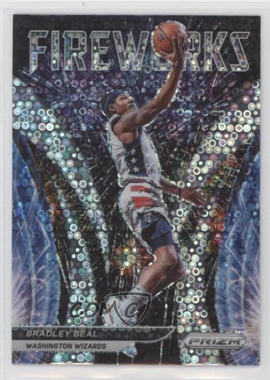 2021-22 Panini Prizm Fireworks Fast Break Prizm Bradley Beal #9 5ub
