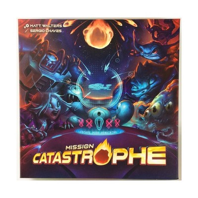 Cardboard Alchemy Board Game Mission Catastrophe (Deluxe Ed) Box SW (New)