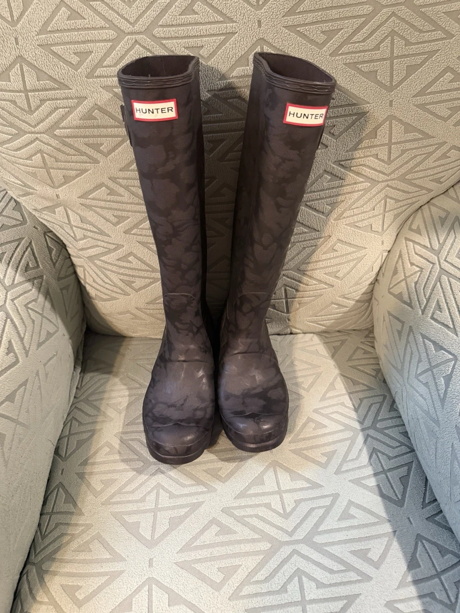 hunter boots tall black products for sale | eBay