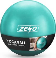 Image of SMALL PILATES BALL 23CM EXERCISE YOGA CORE GYM STABILITY BALANCE ANTI BURST BALL