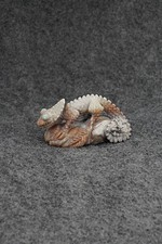 Chameleon Zuni Fetish Carving - Lance Cheama