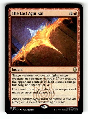 2025 Magic: The Gathering TLA The Last Agni Kai 144
