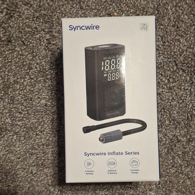 Syncwire Inflate 190 Portable Inflator Air Pump SW2002 Black