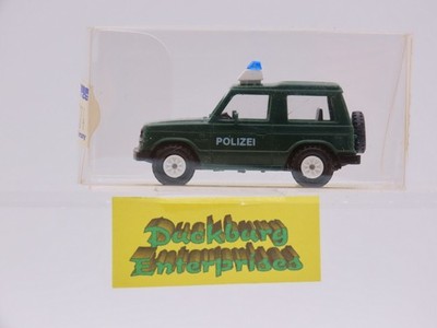 Rietze 50184 Mitsubishi Pajero Polizei grün in OVP 1:87 205963