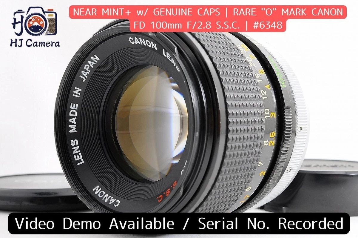 25+ Canon FD f/2.8 Camera Lenses 100mm Focal for sale | Updated