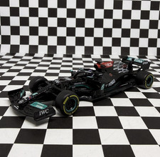  LOOSE Bburago 2021 F1 Formula One Mercedes AMG Lewis Hamilton 1/43
