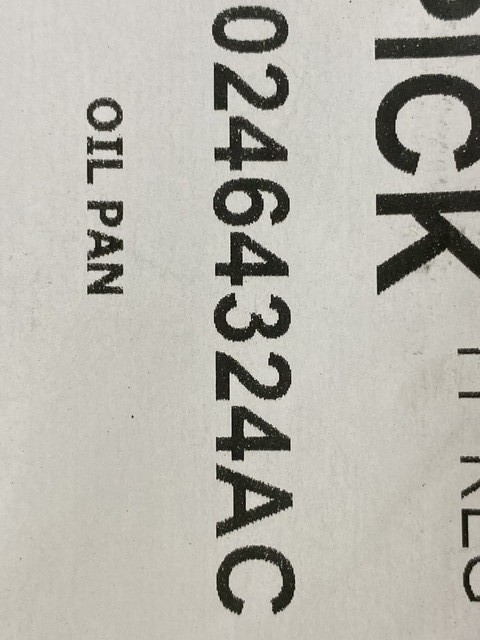 Genuine Mopar Oil Pan Gasket 02464324AD | eBay