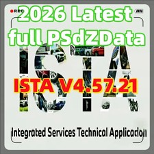 Hot B-M-W ista V4.57.21 full version diagnostic software database car programmin