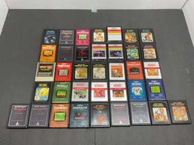 ATARI 2600 Vader 4 Switch System  37  Games and Manuals    Tested   Working