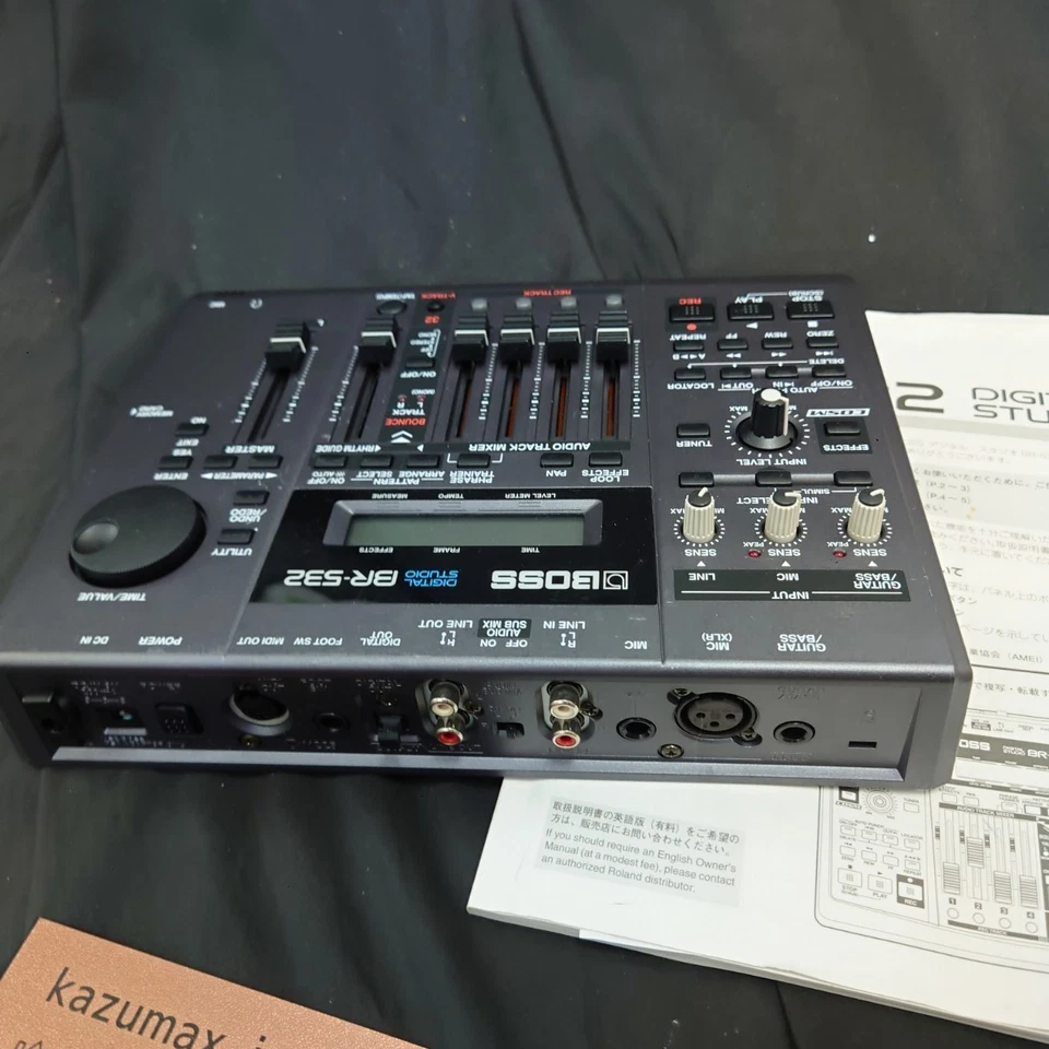 BOSS BR-532 Tested Digital 4-Track Recorder with Manual good item - Image 4 of 4