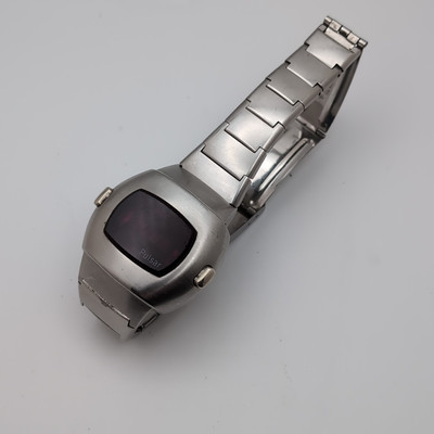 1973 Pulsar LED P3 Time Computer 14k Gold Filled Mens Wrist 1973 Pulsar LED P3 Time Computer 14k Gold Filled Mens Wrist