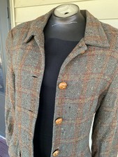 Vintage Compagnie Internationale Express Wool Blend Blazer Size 10 Plaid