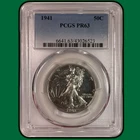 1941 Proof Walking Liberty Half Dollar PCGS PR63 Coin #38868