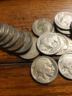 Nice Dated Roll Of Buffalo Nickels & Liberty Nickels