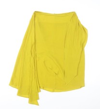Gonna donna UK taglia XS Zara avvolgente in chiffon