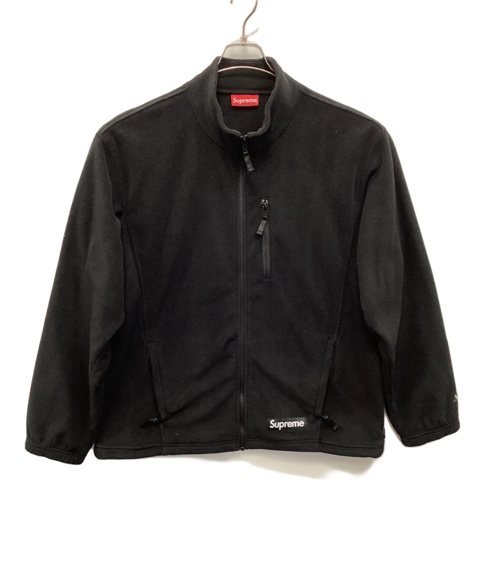 SUPREME Polartec Zip Jacket Size: L Black Men | eBay