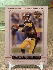Topps 2005 50th Anniversary Ben Roethlisberger #112 Steelers Miami Redhawks NFL