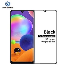 PINWUYO 9H 3D Curved Full Screen Tempered Glass for Samsung Galaxy A31