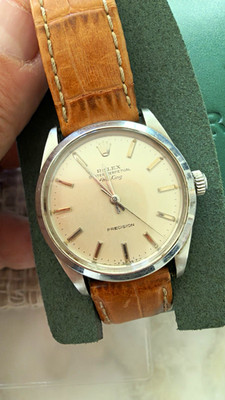 Rolex Oyster Perpetual Air-King Precision 34mm Silver Dial  Reference 5500