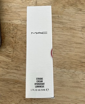 MAC Strobe Cream Hydratant Lumineux Pinklite 1.7 fl oz 50ml NIB Hydrating Glow