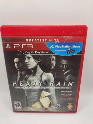 Heavy Rain - Director's Cut (Sony PlayStation 3, 2011) Tested Great Shape