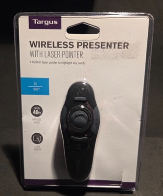 Targus Wireless USB Presenter with Laser Pointer - AMP16US