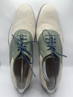 Cole Haan Saddle Oxford Preppy Classic Two Tone Wingtip  display picture 1