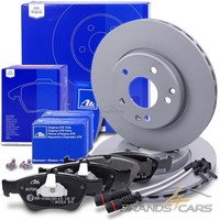 ATE Bremsscheiben BelÜFtet Ø288 +BelÄGe+Wk Vorne FÜR Mercedes E-KLASSE W210 S210
